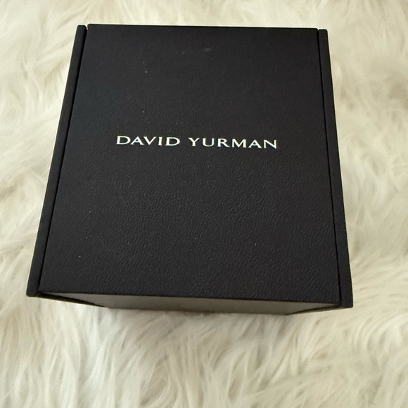 David Yurman Petite Chatelaine Amethyst Stud Earrings in Sterling Silver - Picture 6 of 6